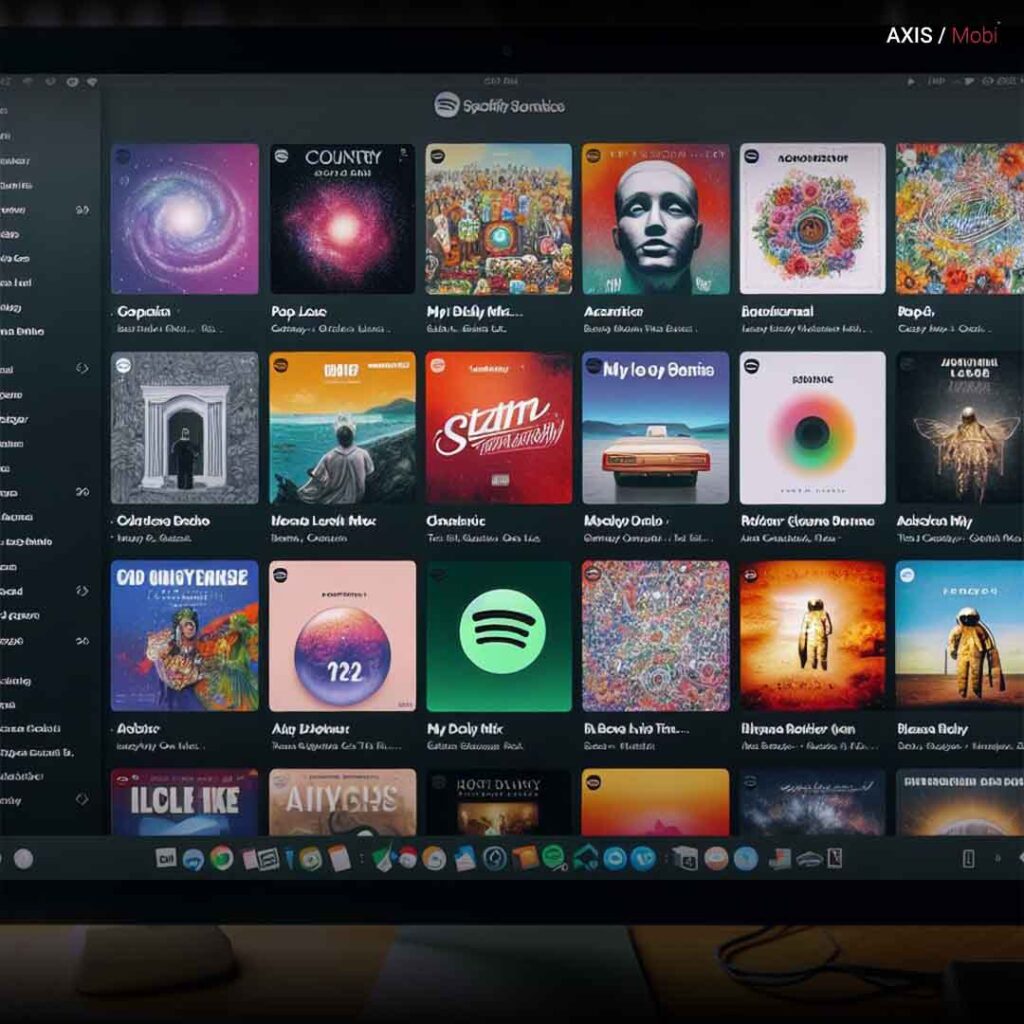 Spotify's personalized playlists enhancing the music streaming experience.