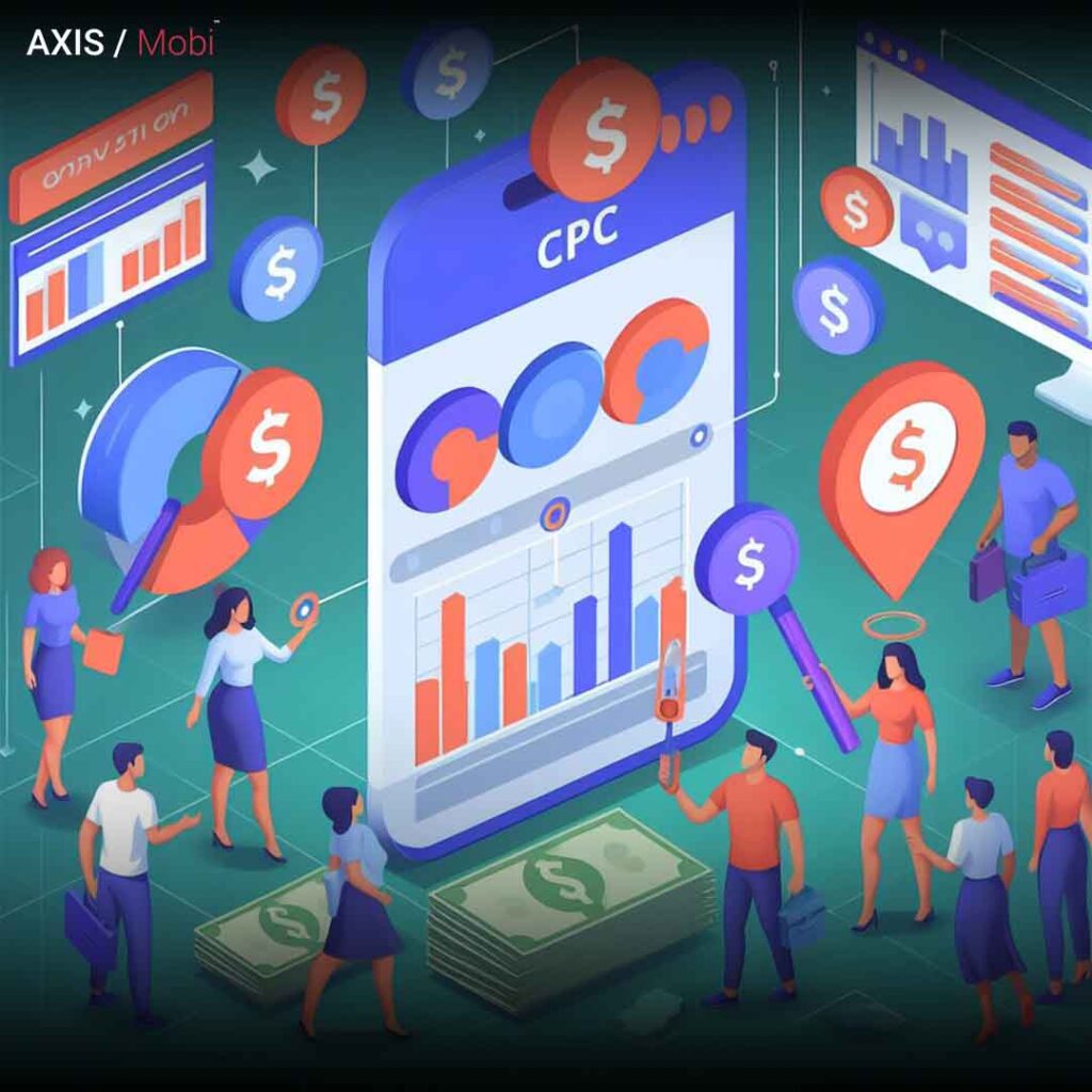 Cost Per Conversion (CPC) Visualization - Chart depicting the efficiency of advertising spending in achieving desired actions